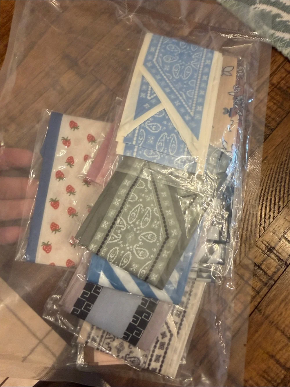 Purse Scarves Set 16 pcs